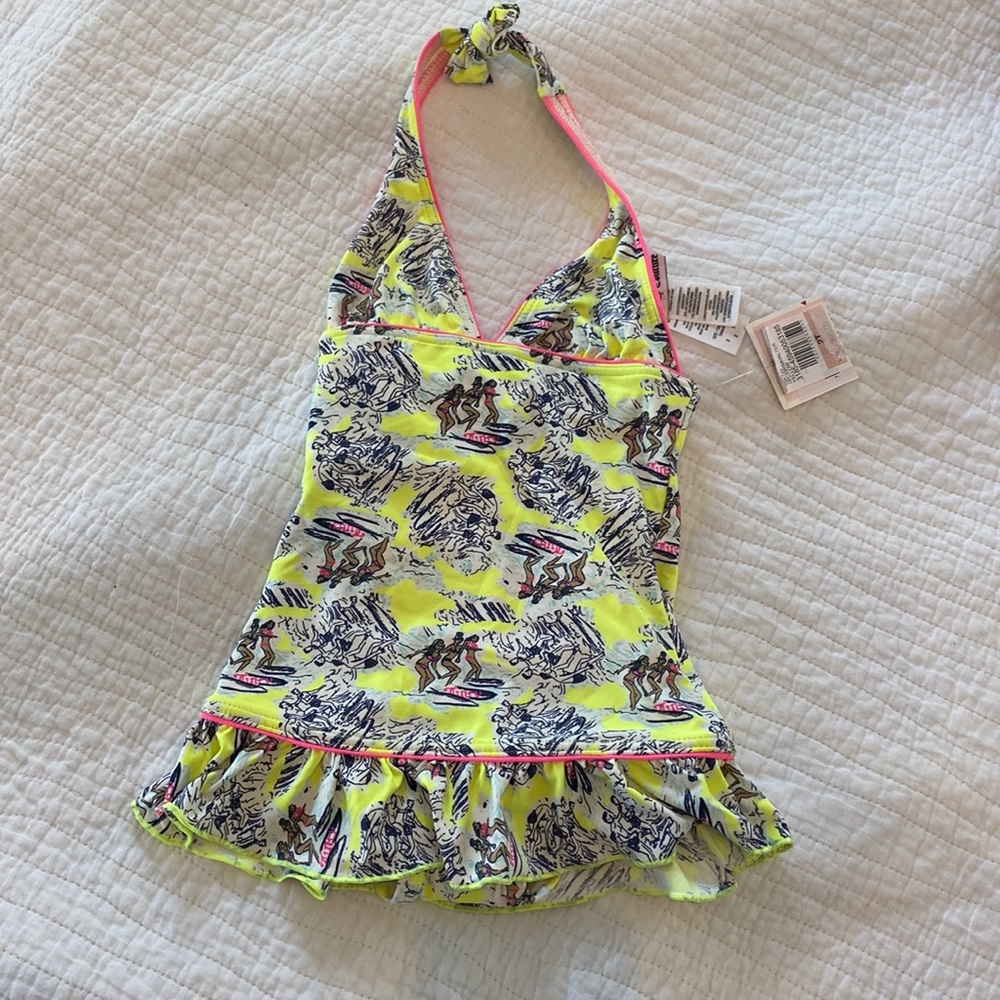 Brand new juicy couture girls bathing suit size 2 so adorable!